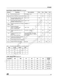 STA501013TR Datasheet Page 5