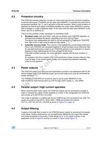 STA510A13TR Datasheet Page 11