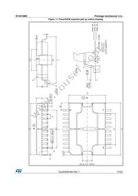 STA516BETR Datasheet Page 17