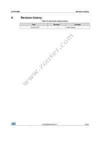 STA516BETR Datasheet Page 19