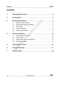 STA51813TR Datasheet Page 2