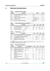 STA533WF13TR Datasheet Page 4