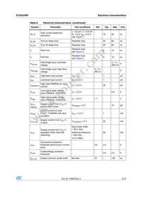 STA533WF13TR Datasheet Page 5