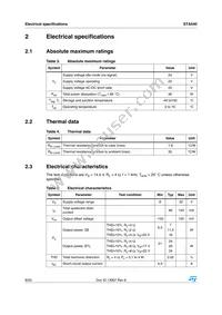 STA540 Datasheet Page 8