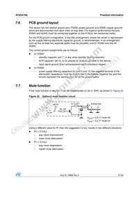 STA541SA Datasheet Page 21