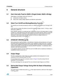 STA543SA Datasheet Page 15