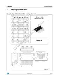 STA543SA Datasheet Page 21