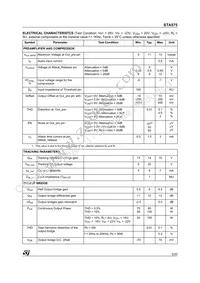 STA575 Datasheet Page 5