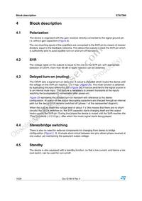 STA7360 Datasheet Page 16
