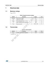 STAC1011-350 Datasheet Page 3