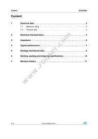 STAC2933 Datasheet Page 2