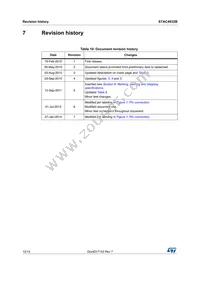 STAC4932B Datasheet Page 12