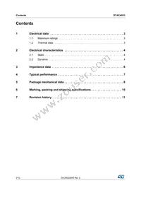 STAC4933 Datasheet Page 2