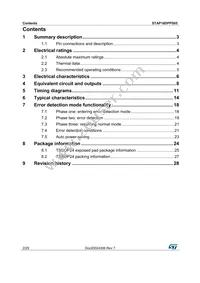 STAP16DPPS05XTTR Datasheet Page 2