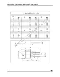 STB11NM60-1 Datasheet Page 8