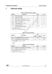 STB120N4F6 Datasheet Page 3