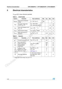 STB12NM50FDT4 Datasheet Page 4