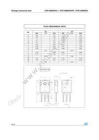 STB12NM50FDT4 Datasheet Page 12