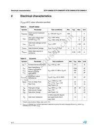 STB12NM50T4 Datasheet Page 4