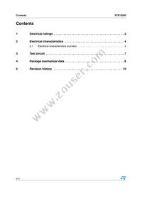 STB13005-1 Datasheet Page 2