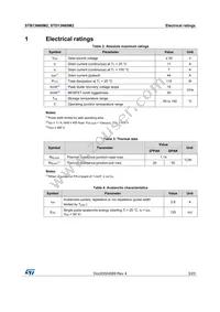STB13N60M2 Datasheet Page 3