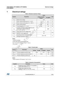 STB13N80K5 Datasheet Page 3