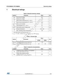 STB13NM60N Datasheet Page 3