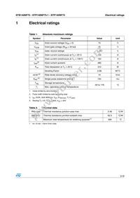 STB140NF75T4 Datasheet Page 3