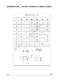 STB14NK50Z-1 Datasheet Page 14