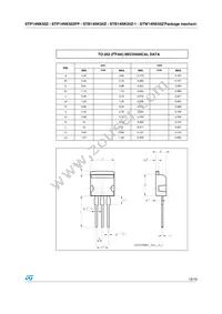 STB14NK50Z-1 Datasheet Page 15