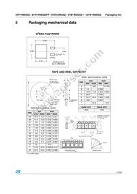 STB14NK50Z-1 Datasheet Page 17