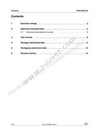 STB150N3LH6 Datasheet Page 2