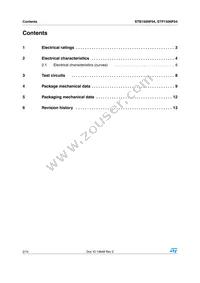 STB150NF04 Datasheet Page 2