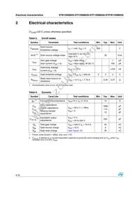 STB15NM65N Datasheet Page 4