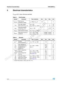 STB160NF3LLT4 Datasheet Page 4