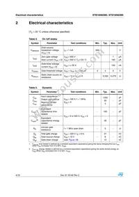 STB16N65M5 Datasheet Page 4