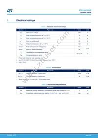 STB16N90K5 Datasheet Page 2