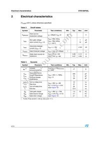 STB16NF06LT4 Datasheet Page 4