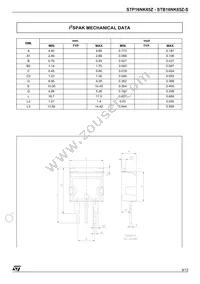 STB16NK65Z-S Datasheet Page 9