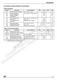 STB16PF06LT4 Datasheet Page 3