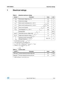 STB170NF04 Datasheet Page 3