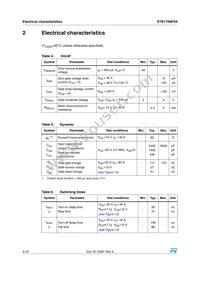 STB170NF04 Datasheet Page 4