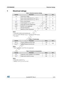 STB18N60DM2 Datasheet Page 3