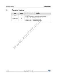 STB18N60DM2 Datasheet Page 14