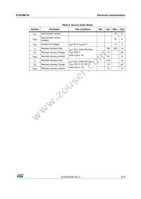 STB18NF30 Datasheet Page 5