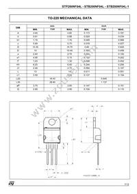 STB200NF04L Datasheet Page 7