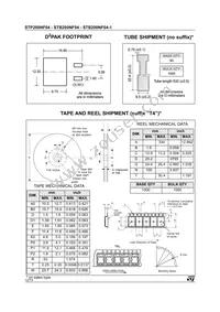 STB200NF04T4 Datasheet Page 12