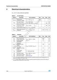 STB21N65M5 Datasheet Page 4