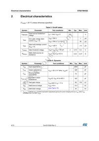 STB21NK50Z Datasheet Page 4