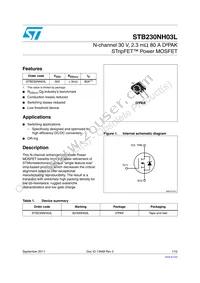 STB230NH03L Cover